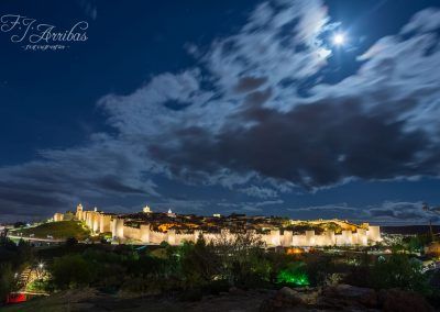 avila under the full moon - fjarribas
