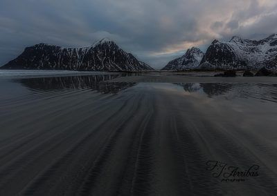 flakstad beach - fjarribas