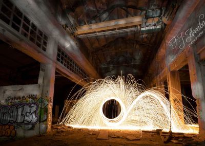 ruins on fire - fjarribas
